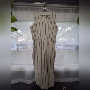 Lane Bryant striped Jumpsuit Romper